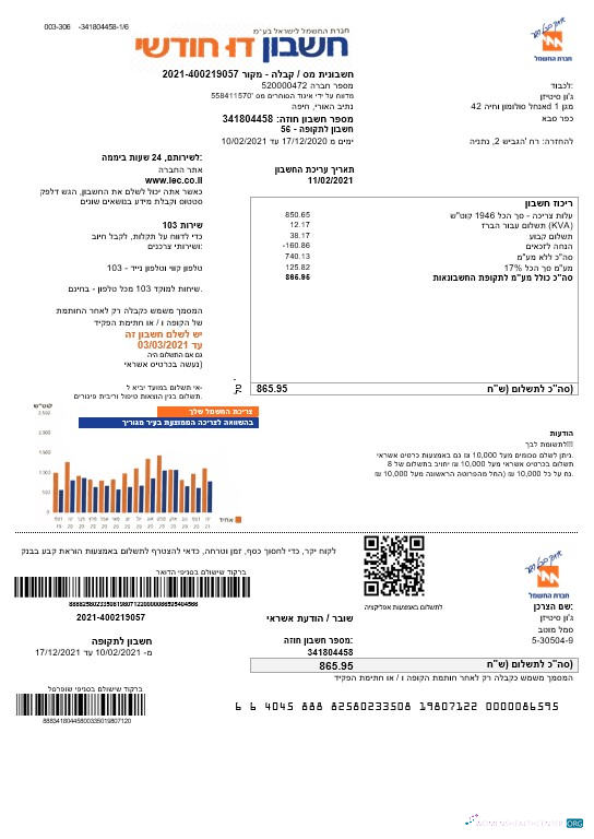 Download Israel Electric Corporation (Hebrew) Photoshop template